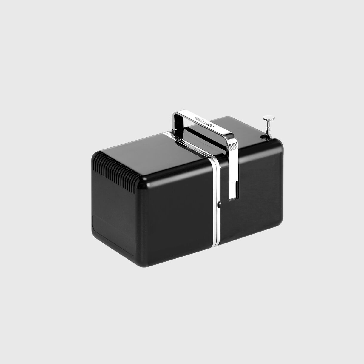 Radio.cubo, Black, Closed